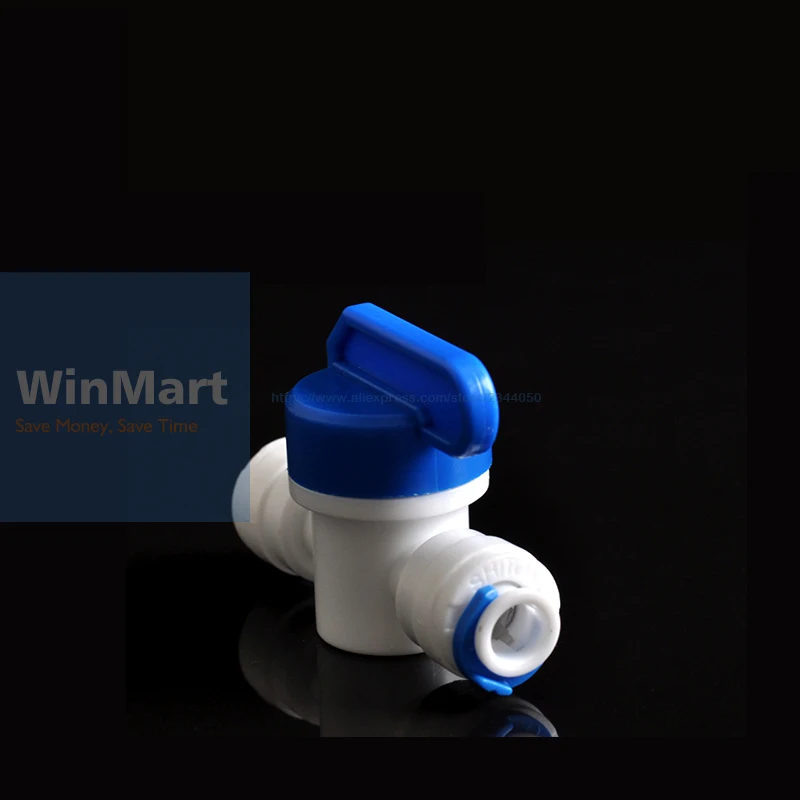 1 шт. новинка 1/4 &quotтрубный кран шаровой клапан быстрое подключение аквариумный