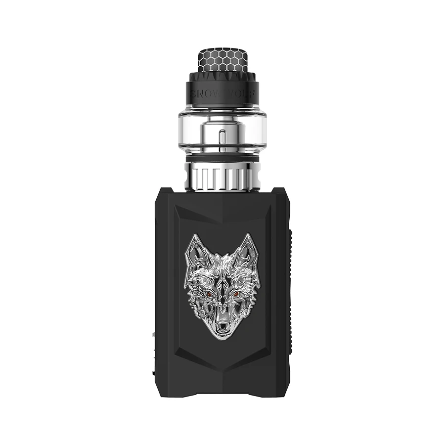Silver black Набор для электронных сигарет sigelei snowwolf e MFENG, встроенный аккумулятор 2000 Ahm - Цвет: Silver black