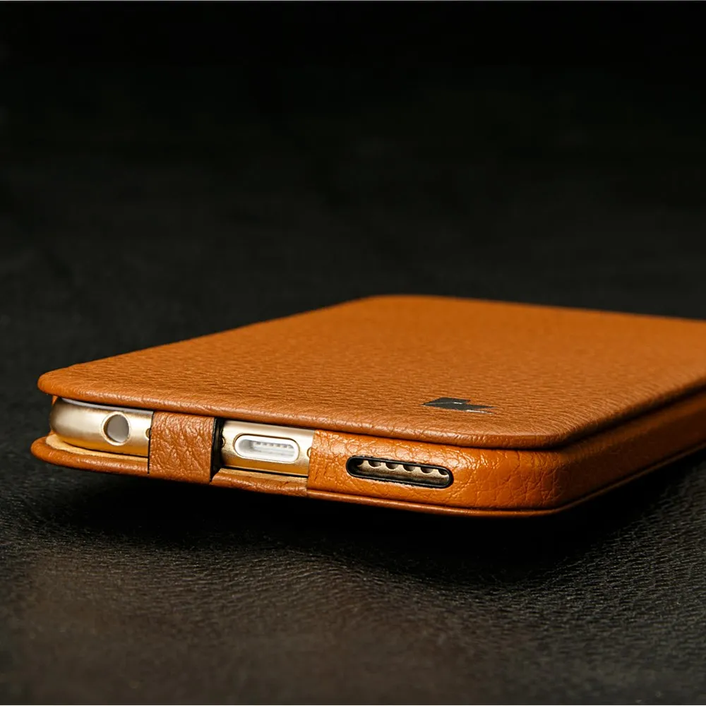 Jisoncase Флип футляр Из Натуральной Кожи Мобильного Телефона Чехол Для айфон 6 6 S 4.7 дюймов Случаи Обложка для айфон 6 s