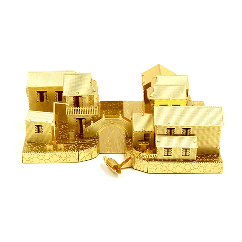 Металлический 3D нано пазл Microworld набор строительных моделей древнего водного