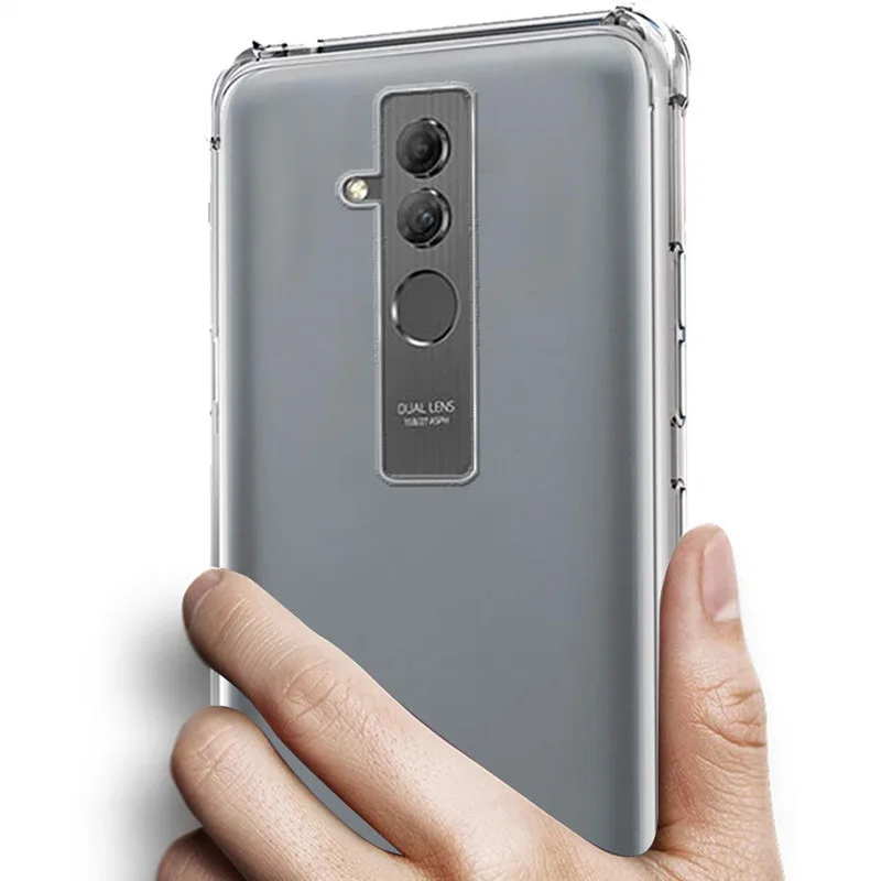 Противоударные Чехлы противоударный чехол для huawei Коврики 20 Pro P20 Lite 20X Мягкий