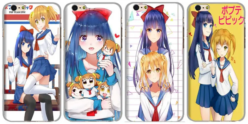 Аниме Манга поп команда Epic Popuko Pipimi Чехол для мобильного телефона iPhone Samsung 45678S Plus X