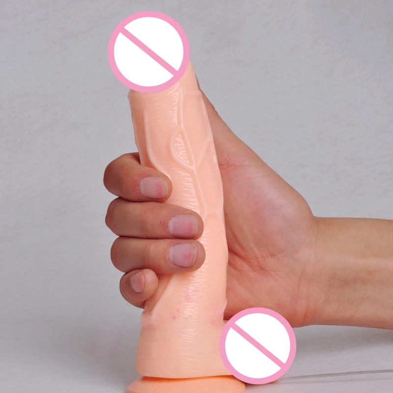 Водонепроницаемый бесшумный реалистичный вибрирующий фаллоимитатор
