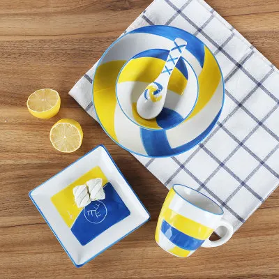 Новинка детская керамическая посуда креативные мячи спортивная серия блюдо