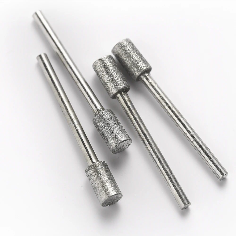 Абразивные насадки для Dremel комплект из 10 цилиндрических алмазных насадок Grit120 3