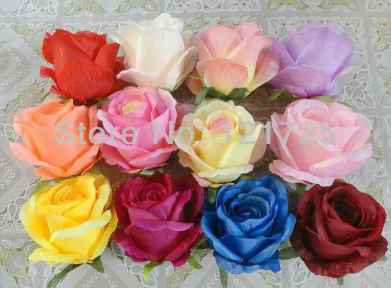 

9cm rose flower head wedding flowers