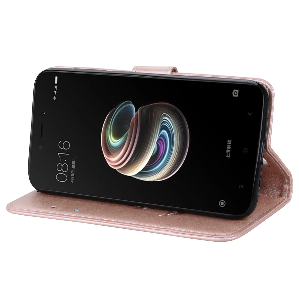 Кожаный чехол для Xiao mi 5X Чехлы A1 Цветочный Дизайн телефона A1|Чехлы-портмоне| |