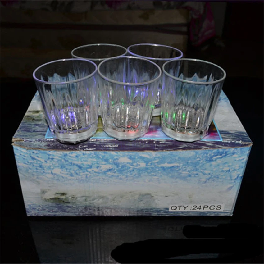 7 Цвет светодиодный романтическая Свеча зажигания Фул ночник с чашкой Настроение