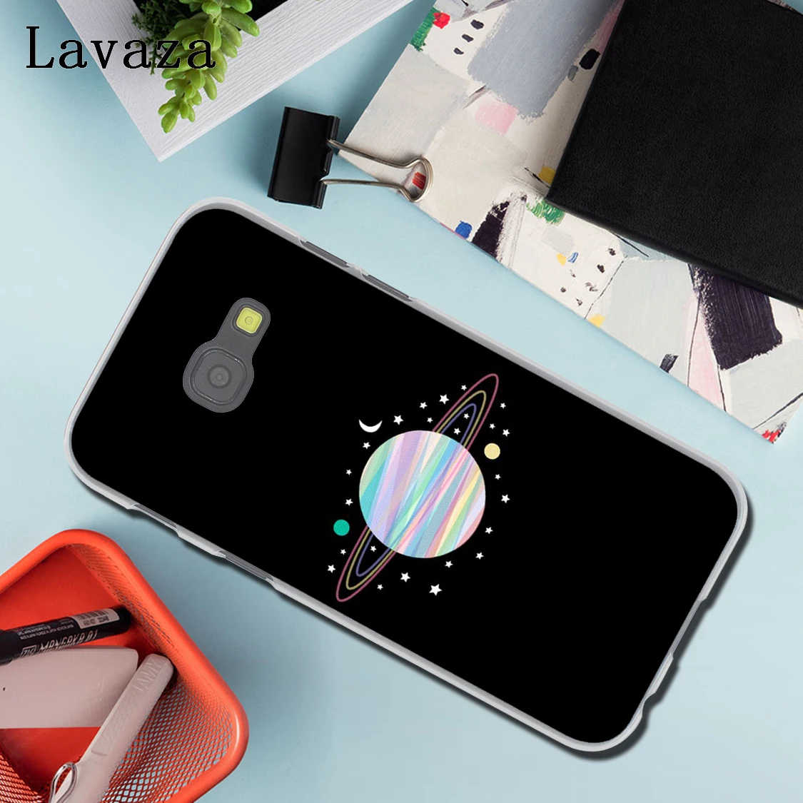 Lavaza Space Love солнце и луна звезда рисунок чехол для Samsung Galaxy Note 10 8 9 A9 A8 A7 A6 плюс 2018 A2 A3
