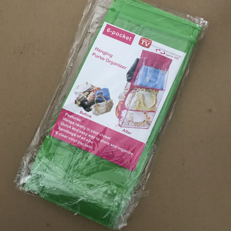 Family Organizer Backpack handbag Storage Bags Be Hanging Shoe Bag High Home Supplies 6 Pocket Closet Rack Hangers | Дом и сад