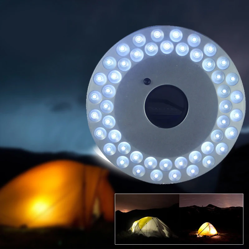 48LED Кемпинг Туризм Рыбалка Палатка ночник белый для двора сада газона