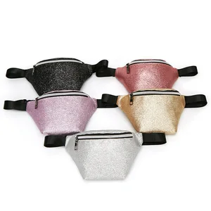 Новинка 2019, поясные сумки с блестками, Женская поясная сумка, Поясные Сумки из искусственной кожи, поясные сумки, дорожные нагрудные сумки