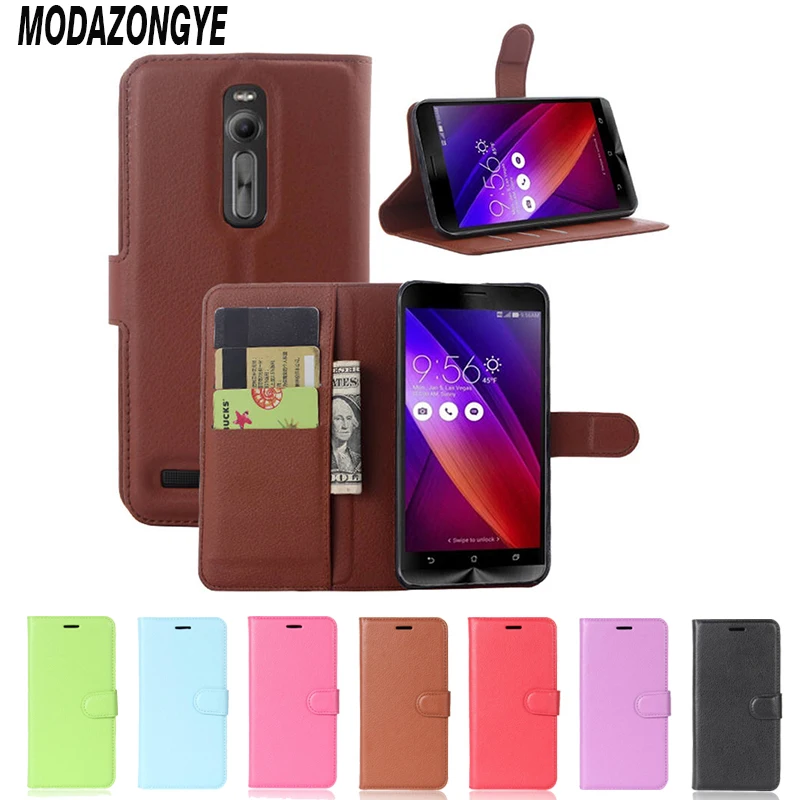 Asus Z00AD чехол Обложка на заднюю панель из искусственной кожи для телефона Zenfone 2