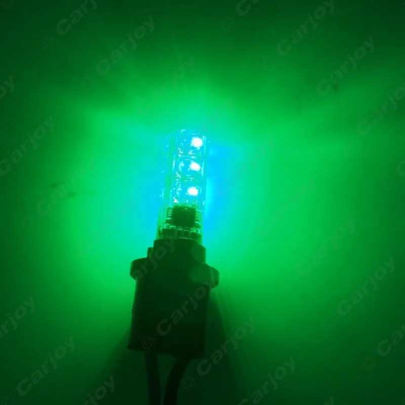 LEEWA 2 шт./компл. автомобильный пульт дистанционного управления T10 5050 6 светодиодных