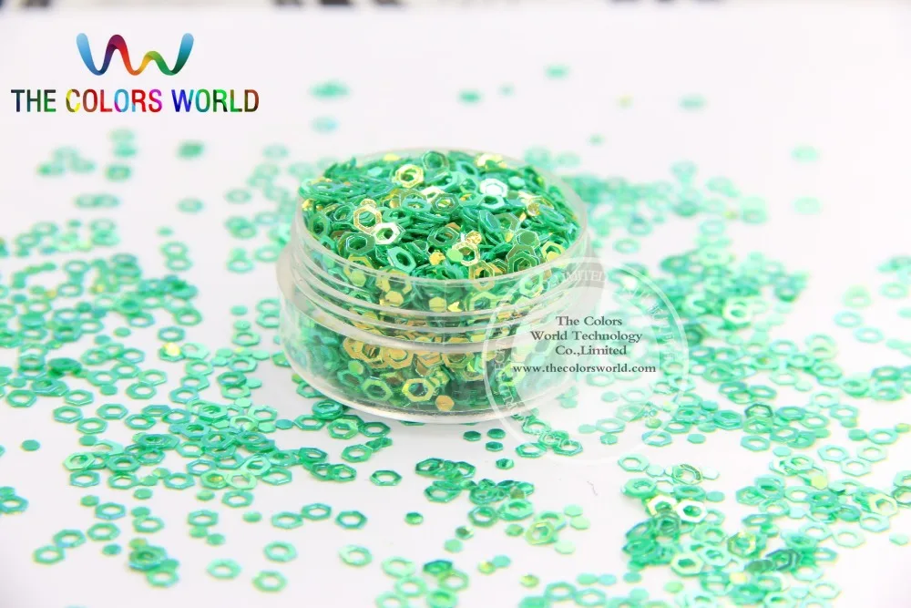 LJ4 7 удивительные шестигранные блестки для дизайна ногтей или украшения своими