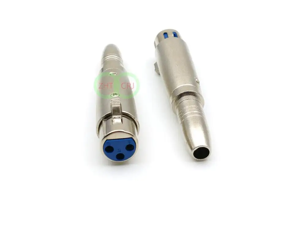 1 шт. 3pin XLR разъем для 1/4 6 35 мм моно TRS аудио кабель микрофон коннектор|female female|female to