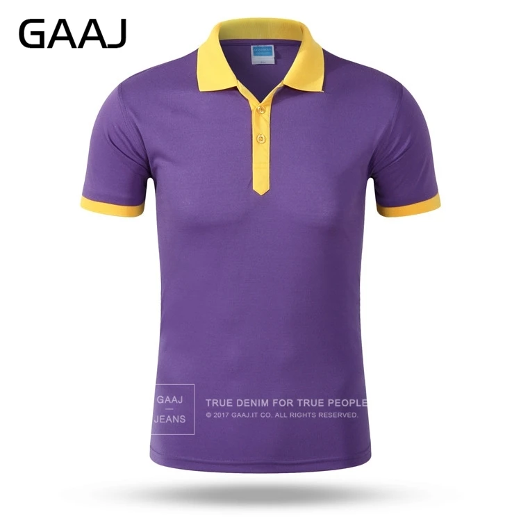 GAAJ, известный бренд, 10 цветов, 3XL, зеленый, красный, синий, розовый, Мужская рубашка поло, облегающие повседневные рубашки, одежда с коротким рукавом, рубашка 2VB4