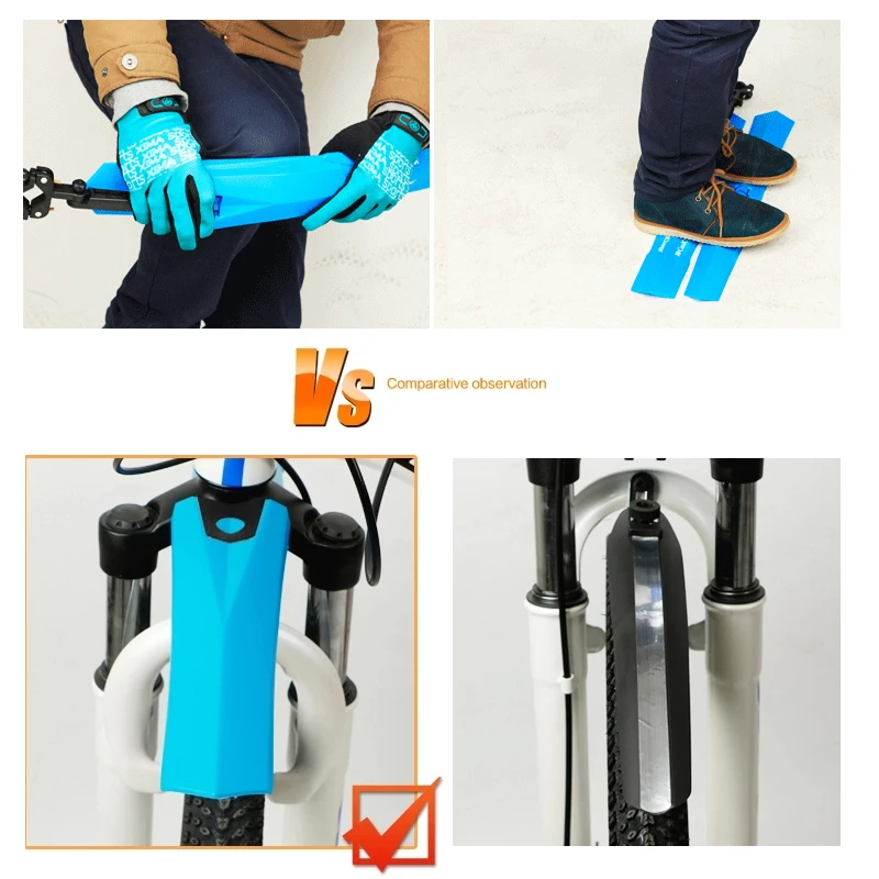 1 комплект крылья для велосипеда быстросъемные горного велосипедного передние и