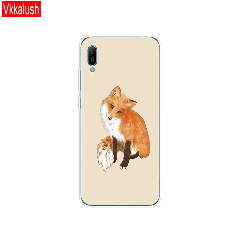 80047 Huawei Y6 чехол huawei Y6 чехол из силикона и ТПУ мягкий чехол для телефона для huawei Y6 MRD-LX1 MRD-LX1F Y 6 Pro Y6 премьер-Чехол - Цвет: 80047