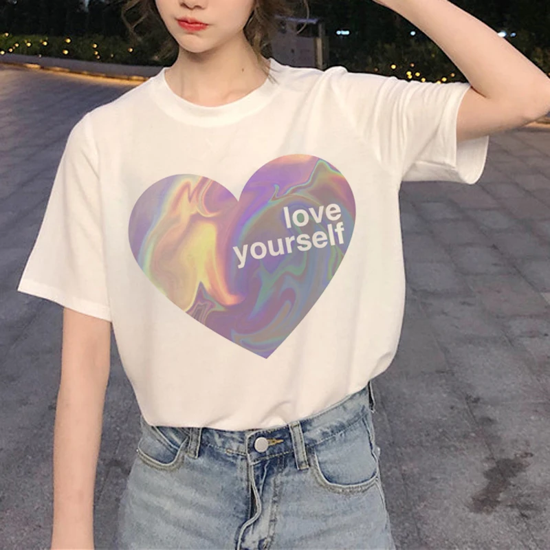 Новые феминистские футболки женские права GRL PWR Harajuku Ullzang футболка для девочек 90s графическая футболка корейский стиль Топ Тройники женские