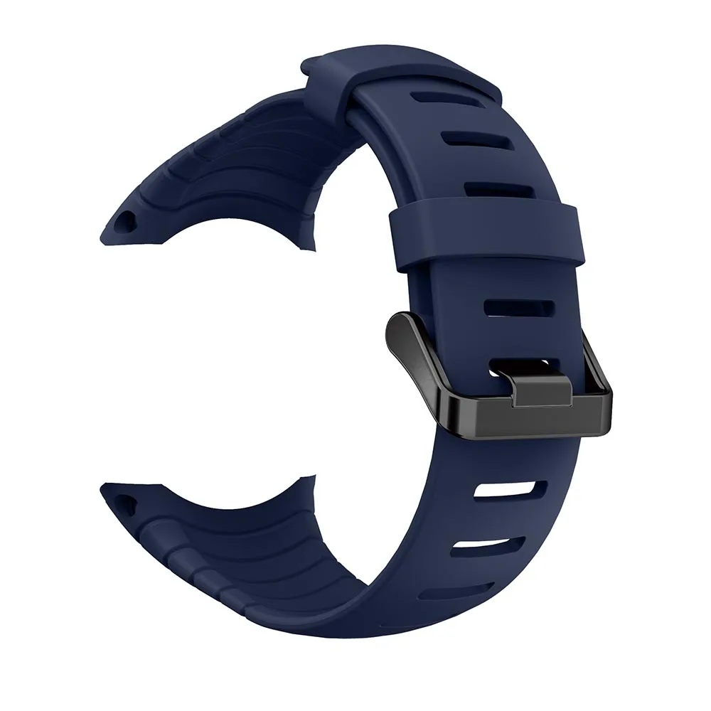 Midnight blue Спортивный ремешок для часов Suunto, основной ремешок для часов, ремешок для часов, браслет, сменный Браслет для Suunto Core, Смарт-часы, браслет на запястье - Цвет: Midnight blue