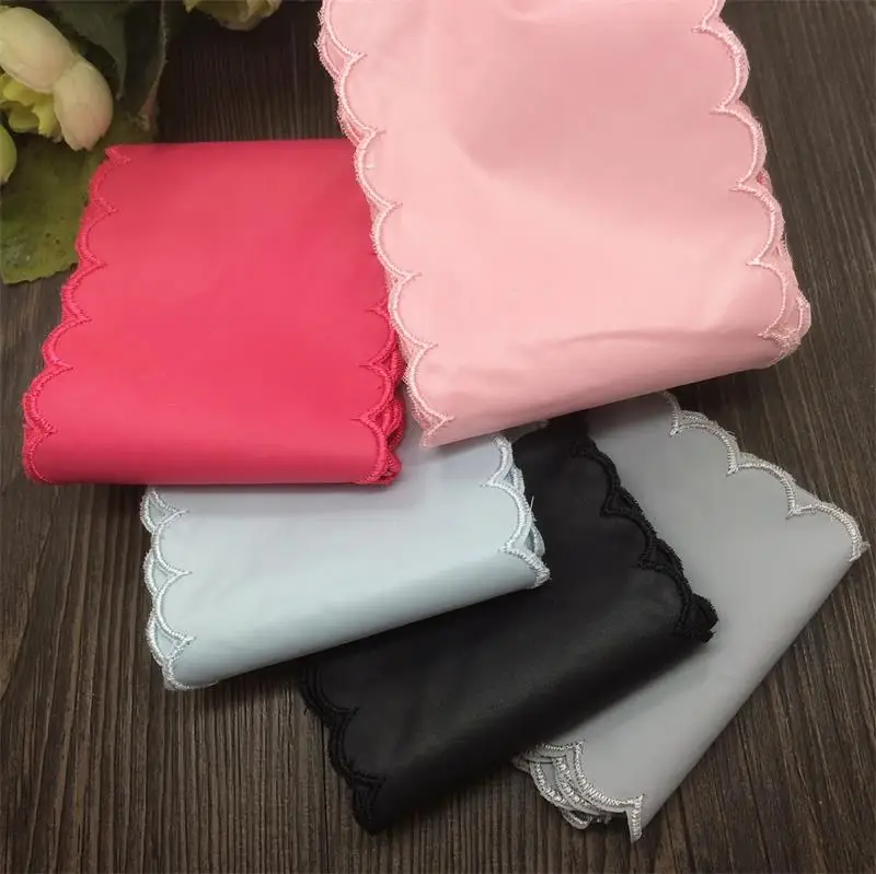 Free Shipping 5 yards 6.8cm width lace ribbons embroidered wave edges handmade bow diy materials embroidery colors | Дом и сад