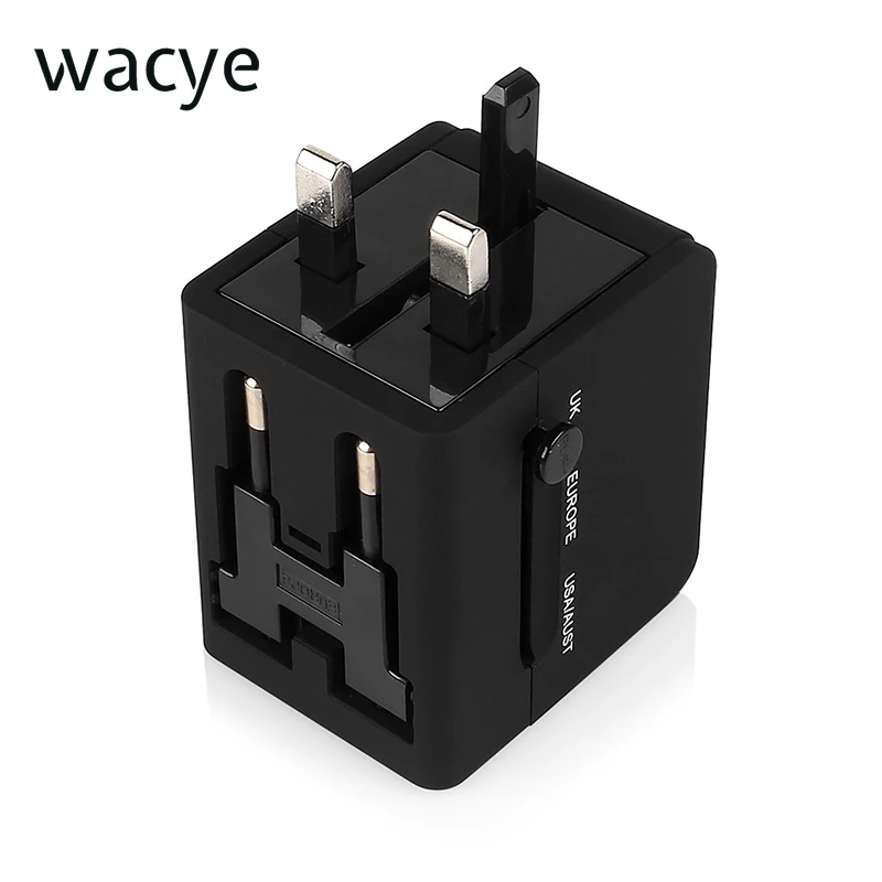 Wacye 2 Порты и разъёмы Универсальный USB Зарядное устройство адаптер переменного
