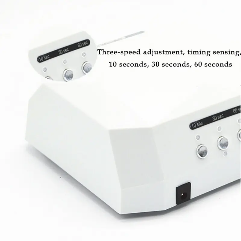 Сушилка для ногтей 36 Вт светодиодная УФ лампа в форме красных бриллиантов CCFL гель