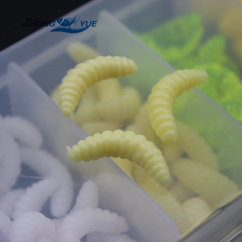 Новинка 100 шт./лот приманки для рыбной ловли набор мягких наживок хлеба наживки