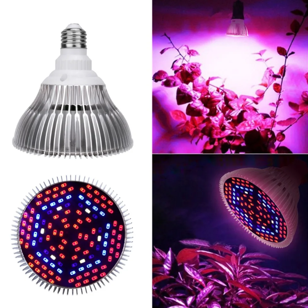 

Full Spectrum Cfl LED Grow Light E27 Lampada 30W 50W 80W 110V 220V Indoor Plant Lamp IR UV Flowering Hydroponics System Garden