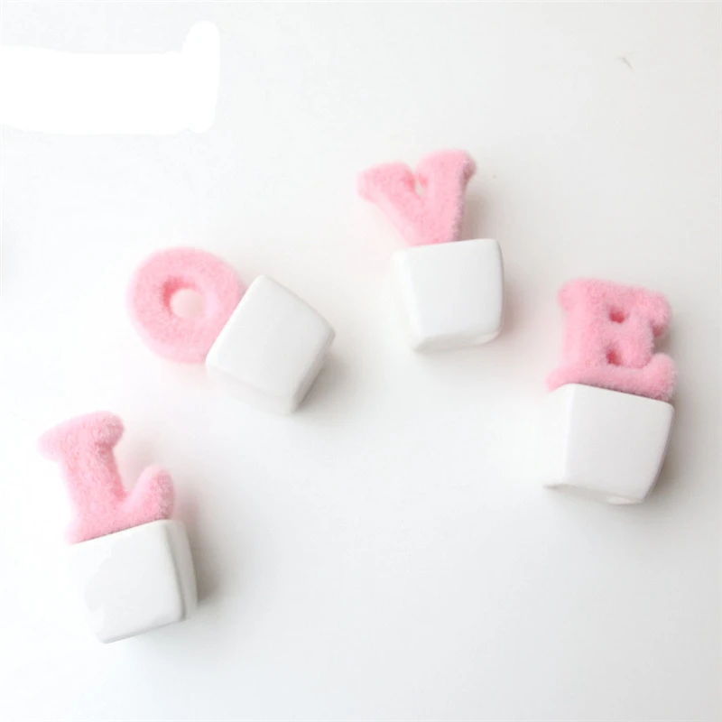 Искусственные растения Любовь Искусственный цветок письмо бонсай комплект