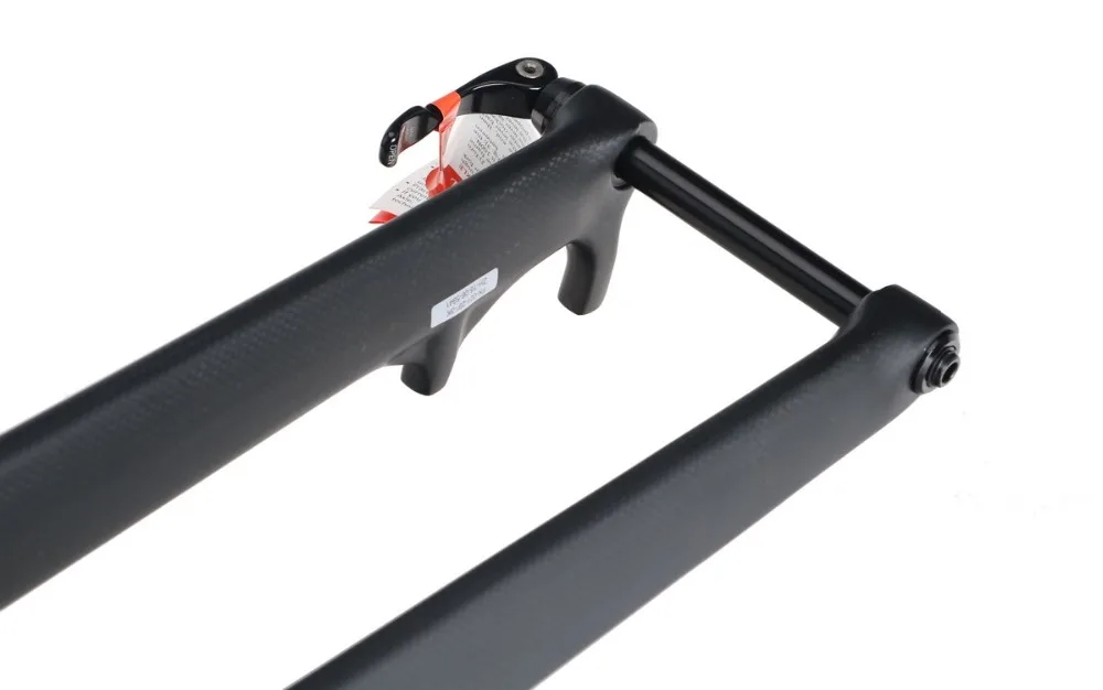 Вилка для горных велосипедов полностью углеродная жестких UD и 3K 29er коническая