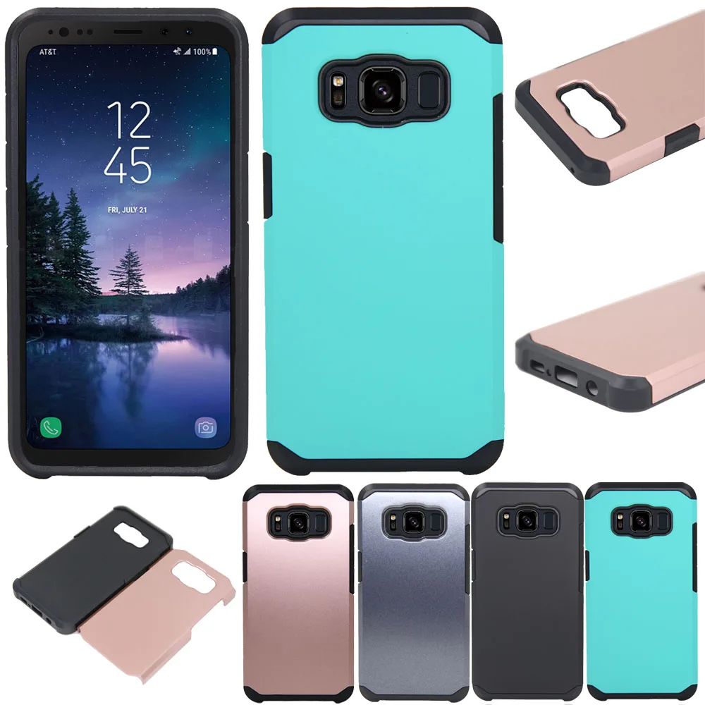 Чехол для Samsung Galaxy S8 Active 2 в 1 Гибридный Прочный противоударный чехол из ТПУ и