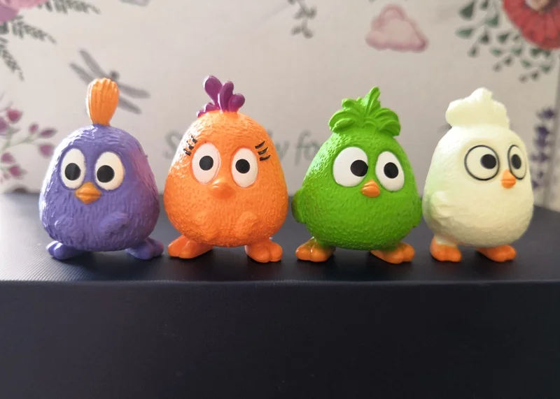 12 шт./компл. милые Birdes куклы бомба патрон Матильда Теренс Фигурки Коллекционная модель игрушки для детей Подарки вечерние подарок