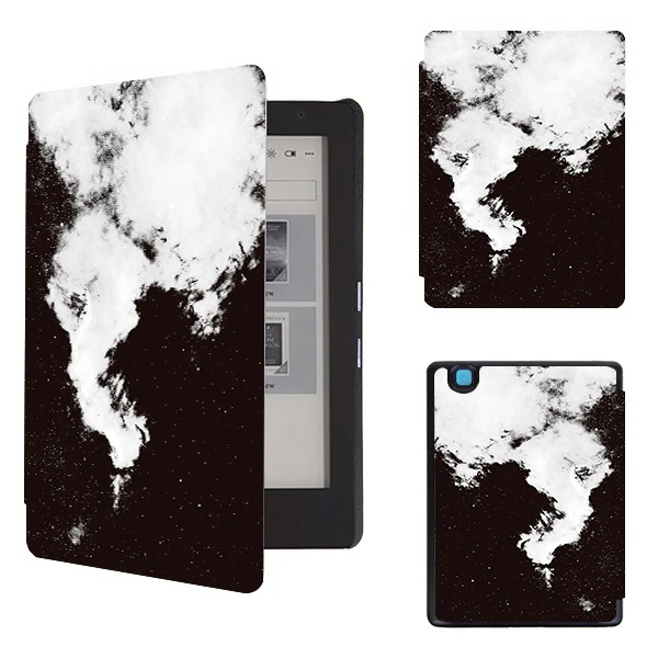 KBH2O2 SY XYT Folio Искусственная кожа чехол для Новинка выпуска Kobo Aura h2o edition 2 6." Доказательство воды читалка Защитная крышка кожи+ подарок - Цвет: KBH2O2 SY XYT