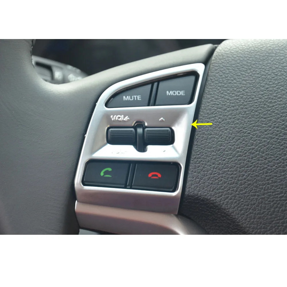 Для Hyundai Tucson 2015 2016 2017 2018 автомобильный Стайлинг внутренний детектор ручка ABS хром
