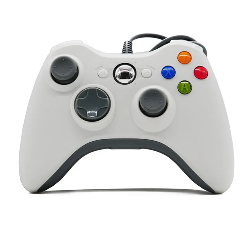 Геймпад для Xbox360 двойной вибрационный игровой контроллер Xbox 360 Microsoft PC проводной