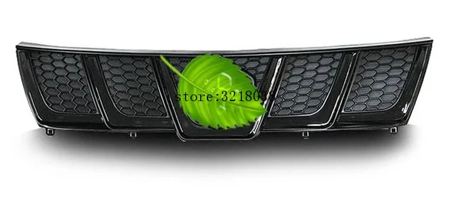 B Для Suzuki Vitara высокое качество ABS Хромированная Накладка для стайлинга автомобиля Передняя решетка решетки Чехлы украшения аксессуары - Цвет: B