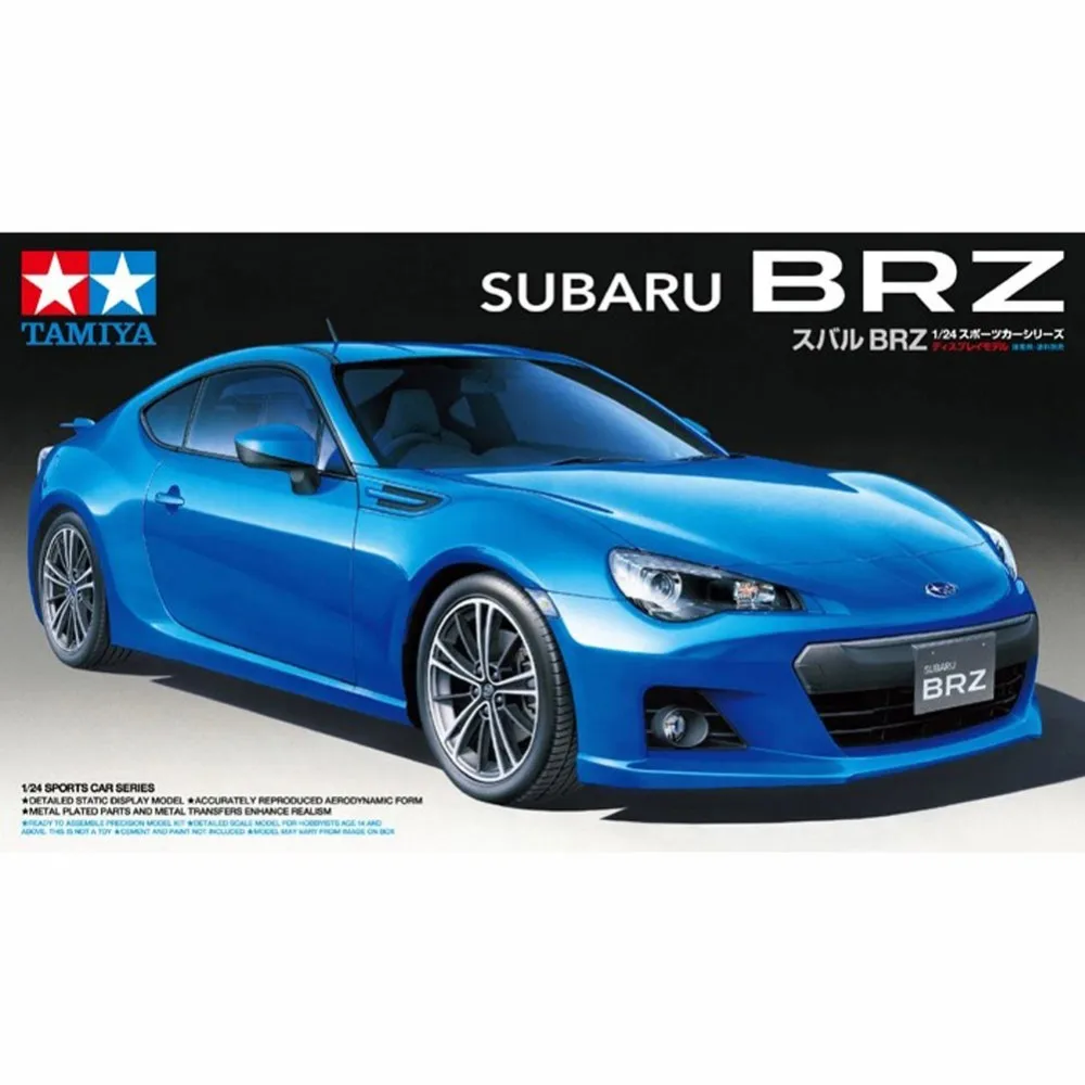Tamiya 24324 1/24 BRZ масштаб сборка модель автомобиля строительные комплекты oh rc
