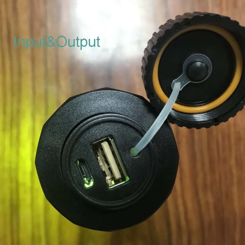 USB Перезаряжаемый светодиодный фонарик водонепроницаемый ночник с регулируемой