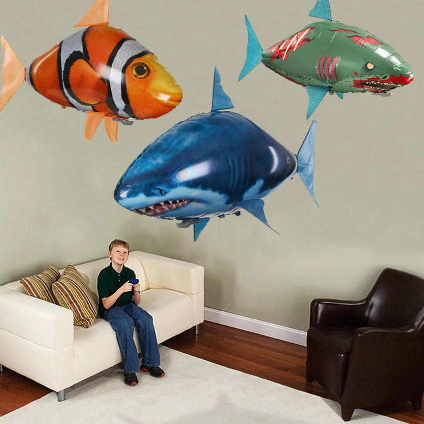 Горячая Распродажа RC детские игрушки для плавания электрические акула клоун