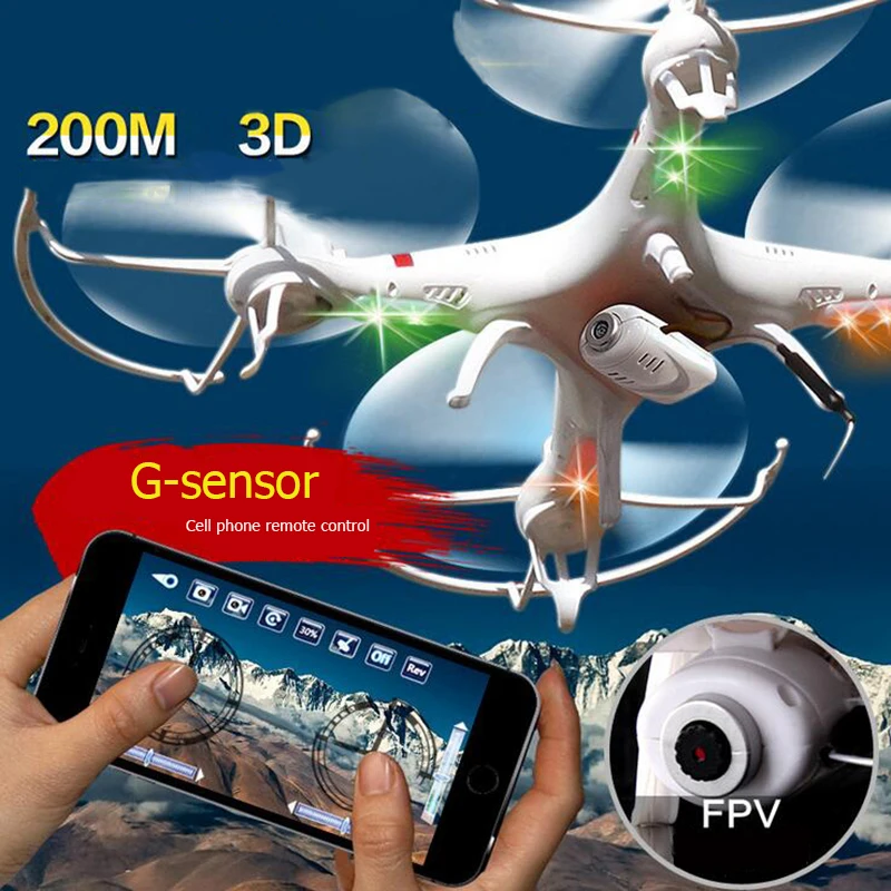 Квадрокоптер FPV 4 канала вертолет Дрон App контроллер Aviao камера дроны