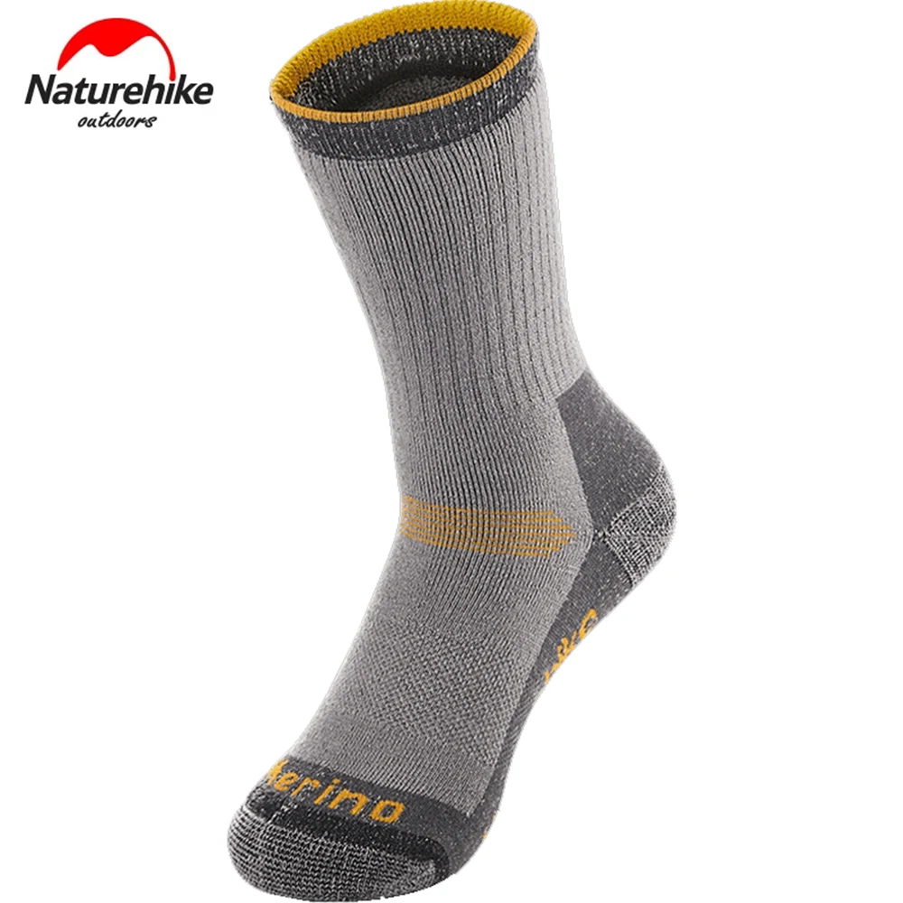 Naturehike спортивные мужские носки для спорта на открытом воздухе женские зимние