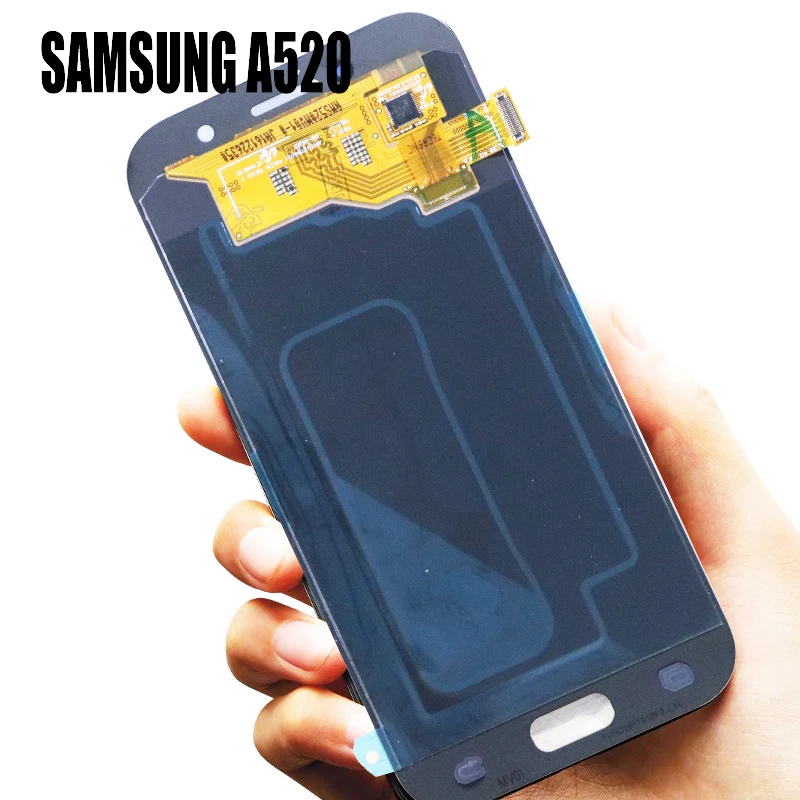 Сменный Super AMOLED экран 5 2 дюйма для Samsung Galaxy A5 2017 A520 A520F ЖК дисплей сенсорный