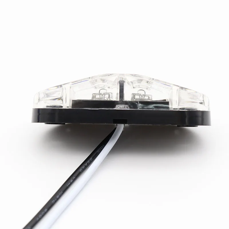 Светодиодный боковой габаритный фонарь для автомобиля 2 шт. 12 В 24 Предупреждение