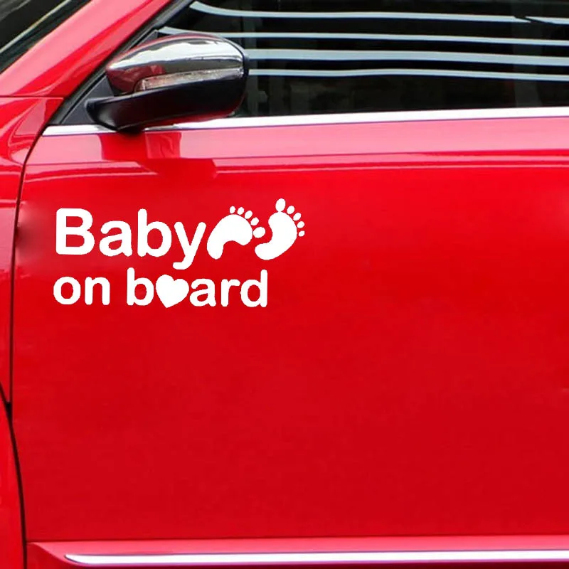 YJZT 18 см * 8 наклейка Baby On Board автомобильные наклейки виниловые индивидуальные
