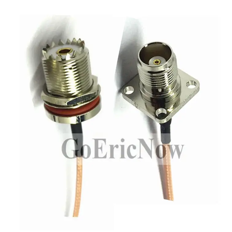 5 шт. RF коаксиальный кабель UHF Женский Водонепроницаемый к TNC женский фланец для
