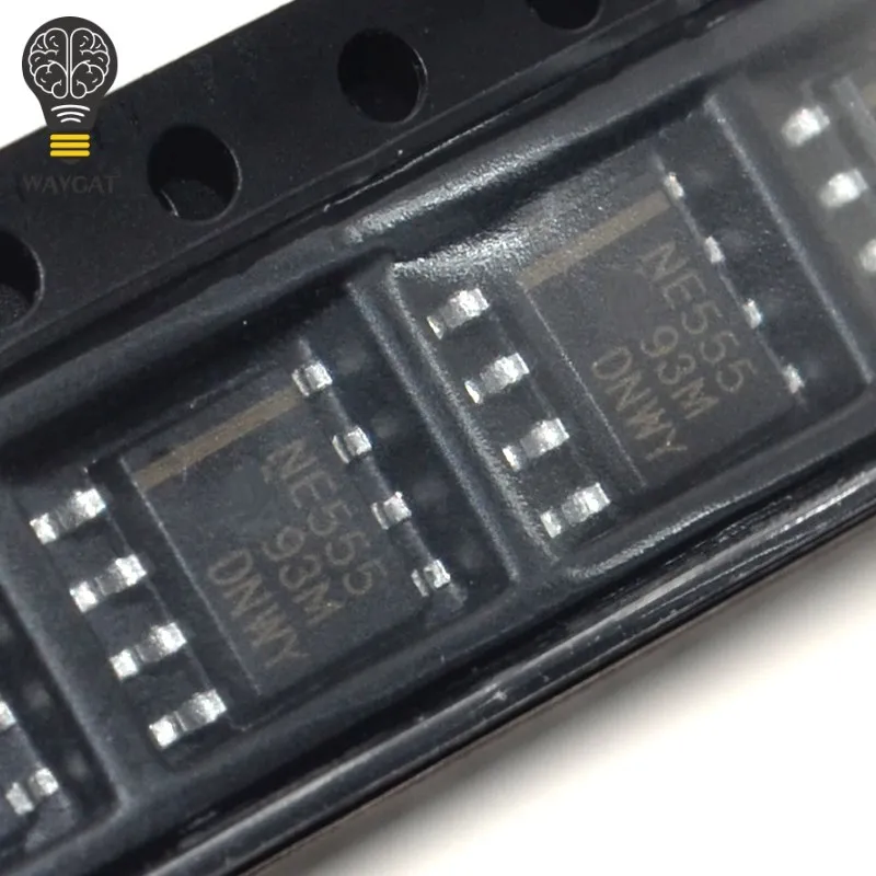 100 шт. NE555DR NE555 SOP-8 IC таймеры Новый Хорошее качество точный таймер | Электронные