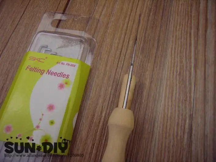 Бесплатная доставка набор из 7 игл для валяния и дерева веселые инструменты