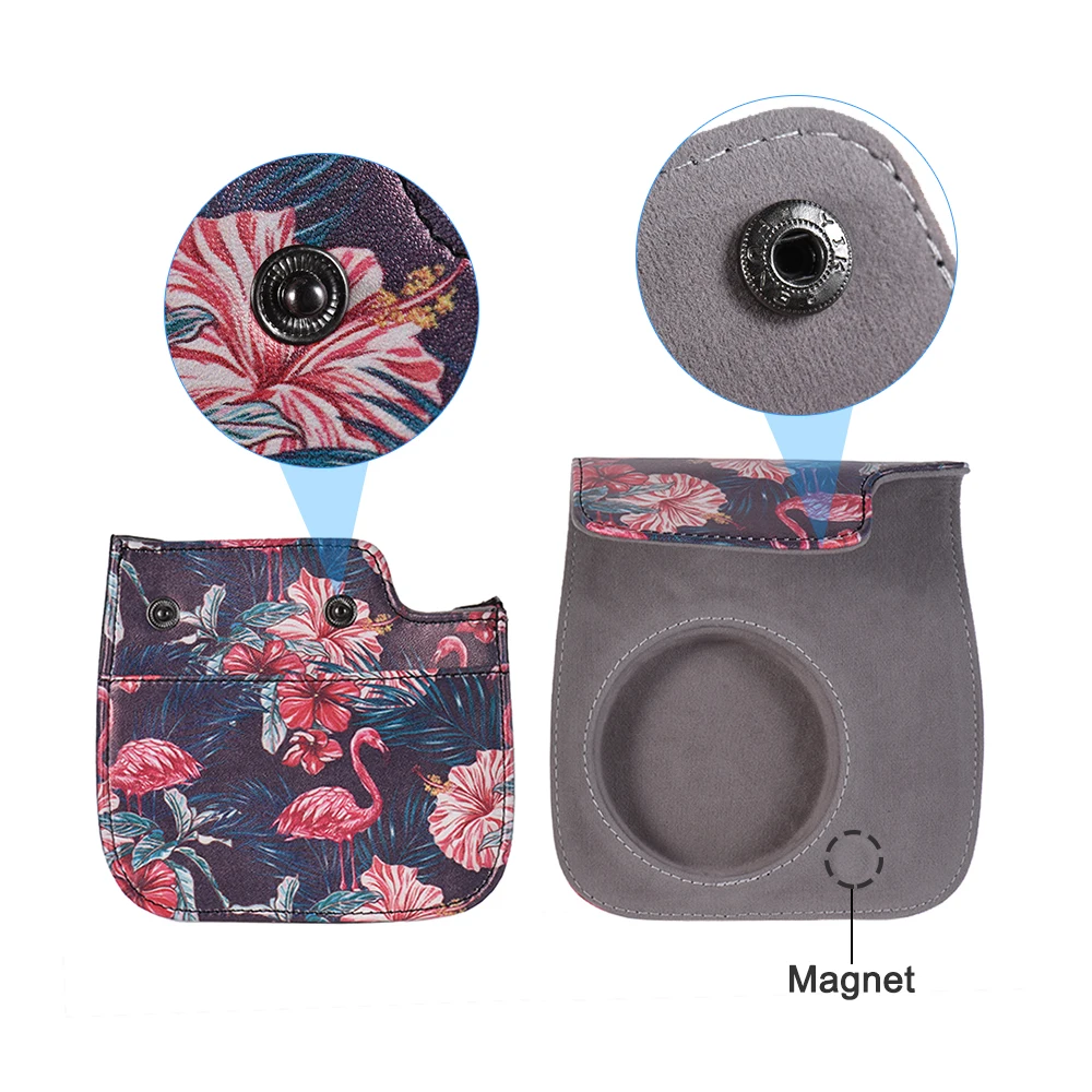 Камера andoer Сумка с ремнем для Fujifilm Instax Mini 9/8 +/8 s/8 новый стиль|camera case bag|case bagcamera |